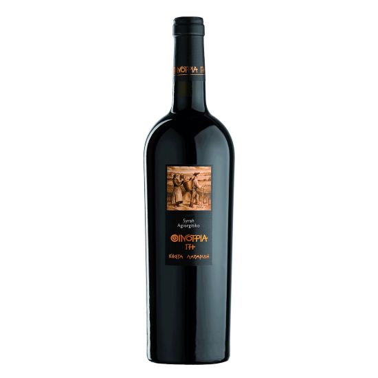 ΛΑΖΑΡΙΔΗΣ Κ. ΟΙΝΟΤΡΙΑ ΓΗ SYRAH-ΑΓΙΩΡΓΙΤΙΚΟ 750ml
