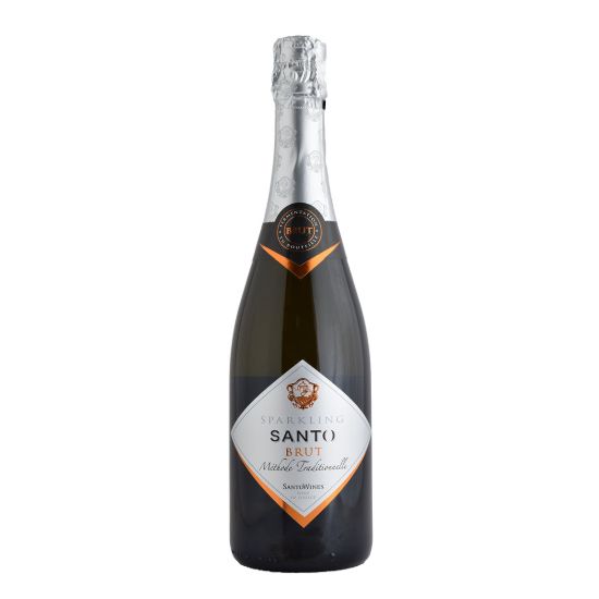 ΣΑΝΤΟWINES SANTO BRUT ΑΦΡΩΔΕΣ ΛΕΥΚΟ 750ml