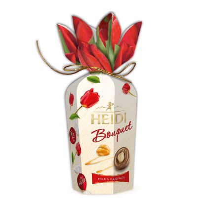 HEIDI BOUQUET MILK & HASELNUTS 120gr