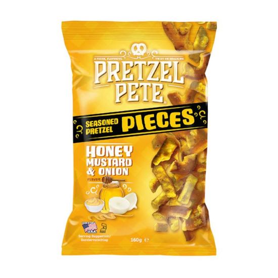 PRETZEL PETE HONEY MUSTARD ONION 160gr.