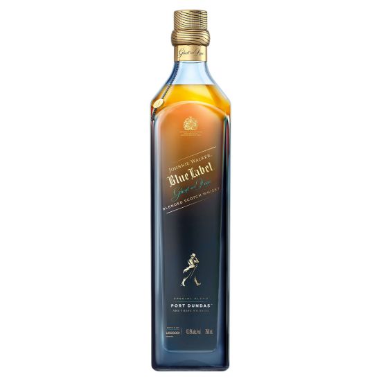 J WALKER BLUE LABEL GHOST & RARE PORT DUNDAS 700ml