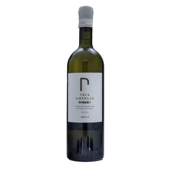 ΟΕΝΟ Π ΤΡΙΑ ΑΜΠΕΛΙΑ ΠΙΘΑΡΙ ΙΙ ΛΕΥΚΟ 750ml