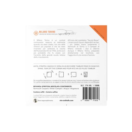 NIO MILANO TORINO 100ml
