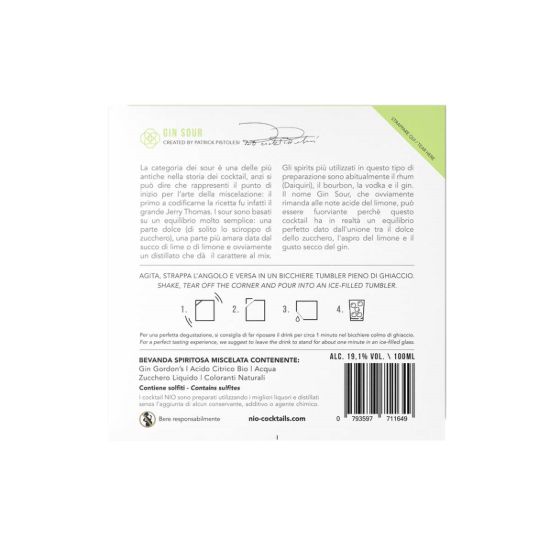 NIO GIN SOUR 100ml