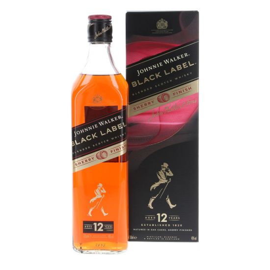 J WALKER BLACK LABEL SHERRY FINISH 700ml